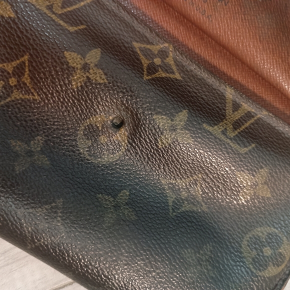 Louis Vuitton Porte Monnaie Monogram Pochette Credit Long Wallet - Picture 12 of 15